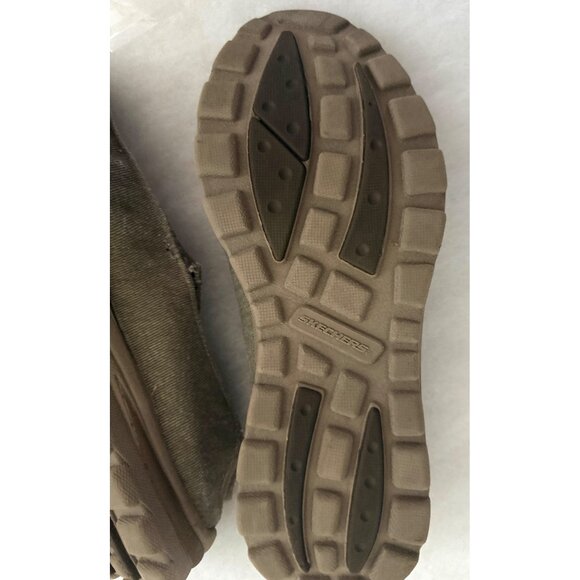 Skechers Mens Relaxed Fit Memory Foam 10.5 Slip-On Loafers Superior Milford Tan - Picture 12 of 12